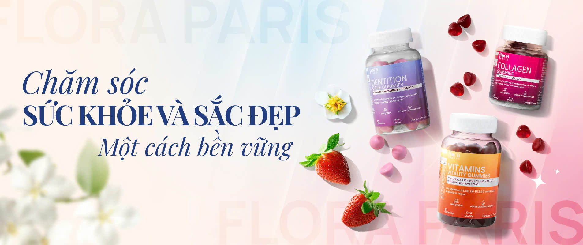Flora paris product banner